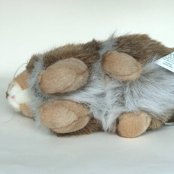 Hansa Handcrafted Rabbit (Brown Mix) Stuffed Animal Brand New w/ Tag - Picture 10 of 14